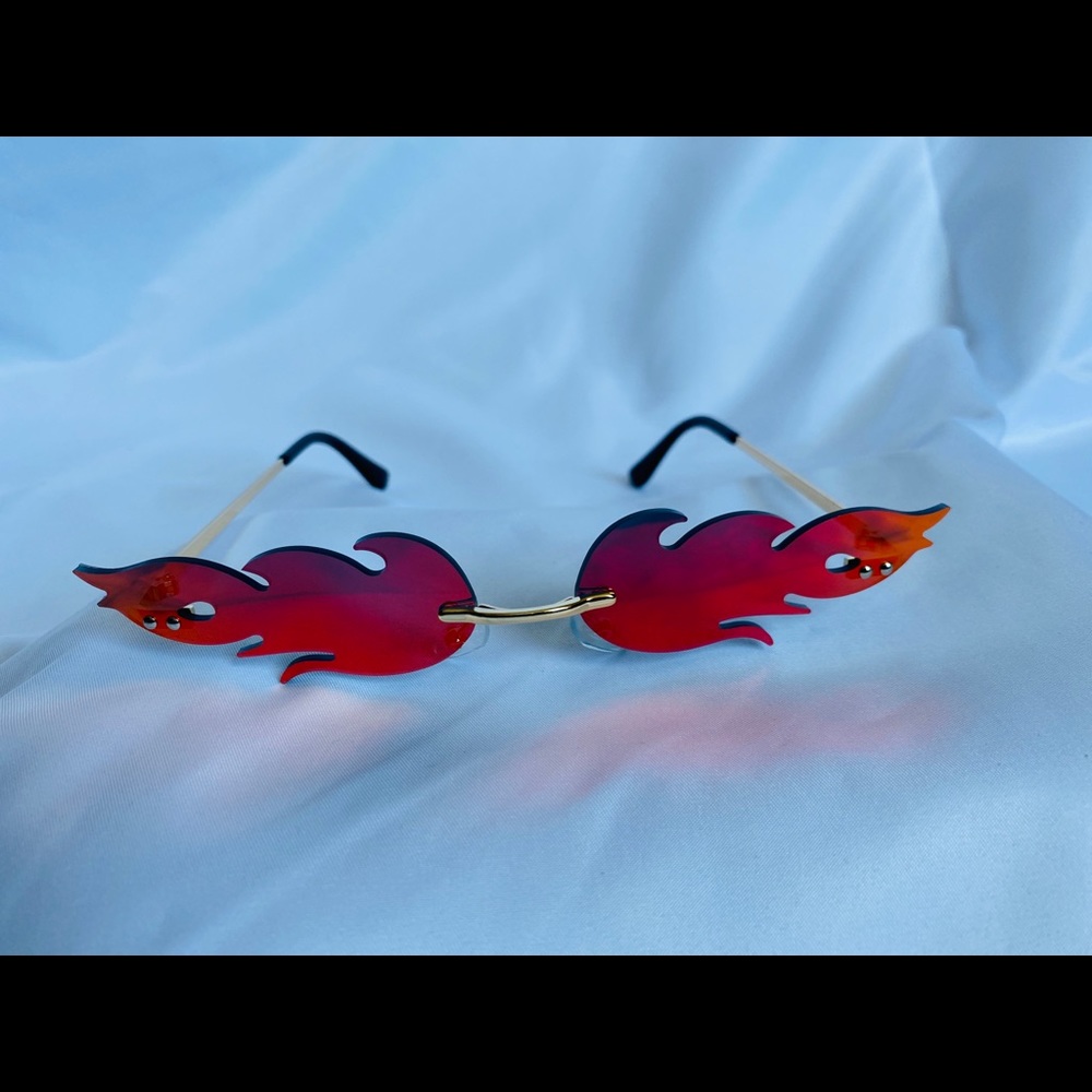 Red Flame Sunglasses